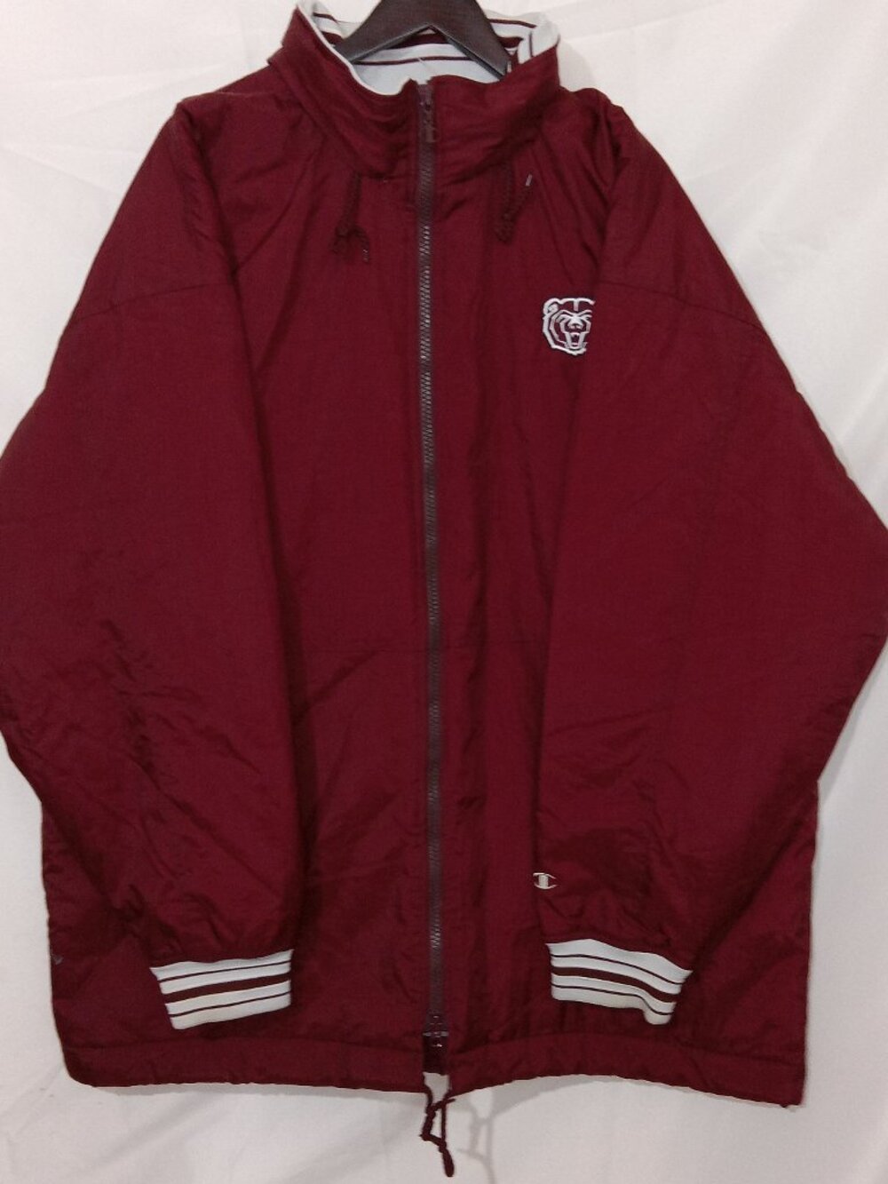 Vintage Champion University Jacket MSU Missouri State Bears Mens Size XXL